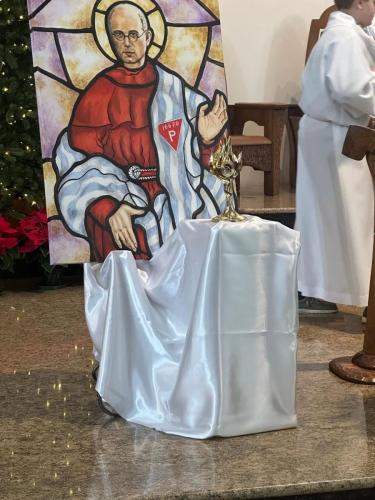 Uroczysta Msza Święta z wniesieniem relikwii św.M.M.Kolbe